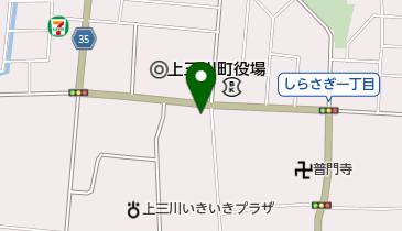 開倫塾上三川校の地図画像