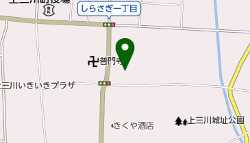 進学指導学院上三川校の地図画像