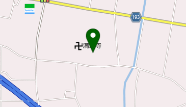 満願寺の地図画像