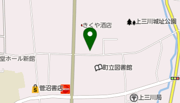 高野商店の地図画像