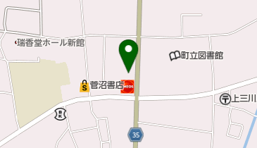 猪瀬時計店の地図画像