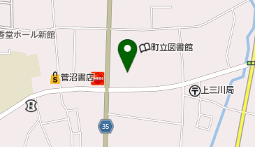 いのせ美容室の地図画像