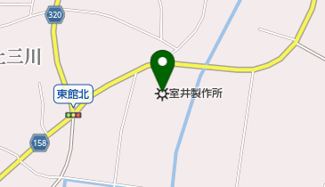 株式会社室井製作所上三川工場の地図画像