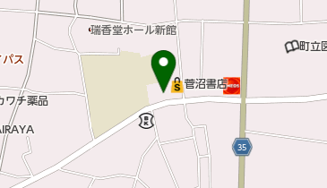 鯨理容店の地図画像
