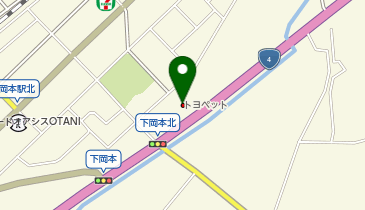 栃木トヨペット株式会社 宇都宮岡本店の地図画像