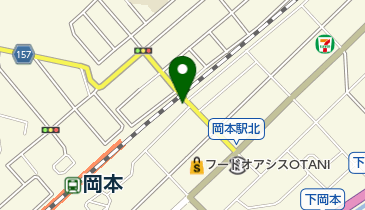 オクヤマ写真の地図画像