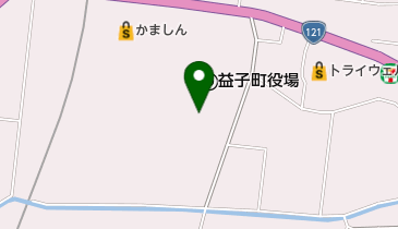 益子町商工会の地図画像
