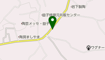 益子焼協同組合の地図画像