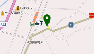 上野小間物店の地図画像