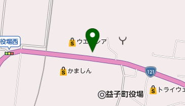 真岡信用組合 益子支店の地図画像