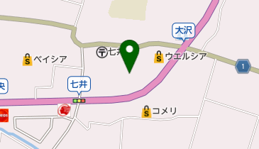 スーパーモガキおさるのかごやの地図画像