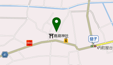 ほその釣具店の地図画像