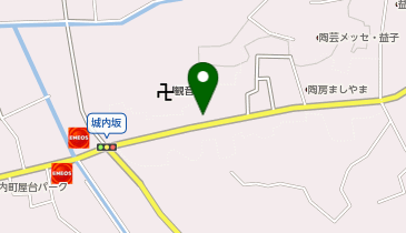やきものの店詩器の地図画像