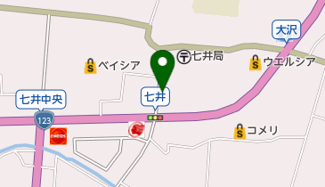 ナナ美容院の地図画像