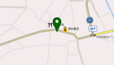 いなざわペットの地図画像