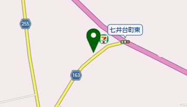 小林理容室の地図画像