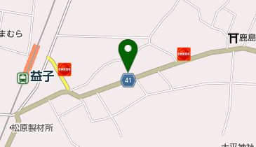 たかのヘアーショップの地図画像