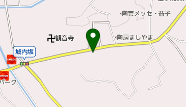 うえの手打そばの地図画像