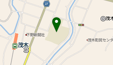 茂木町児童館の地図画像