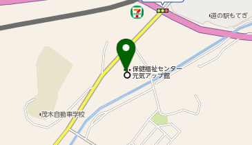茂木町ともだち作業所の地図画像