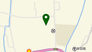 市貝町ふれあい館の地図画像