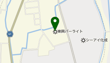 昭和化学工業株式会社栃木工場の地図画像