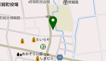 吉田自転車店の地図画像