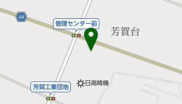 芳賀町役場 工業団地管理センターの地図画像