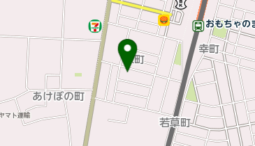 湊興業おもちゃのまち給油所の地図画像