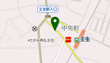 荒川家具店の地図画像