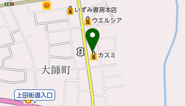 高島生花店 カスミ壬生店の地図画像