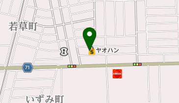 ベルフラワーの地図画像