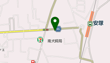 有限会社粂川商店の地図画像