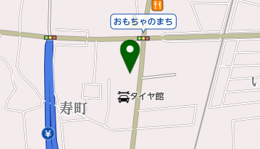 中山美容室の地図画像