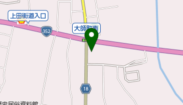 ヘアーショップウメヤマの地図画像