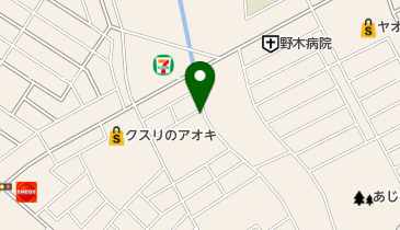 美容室ピンクルウエーブの地図画像