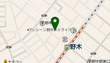 のぎざかの地図画像