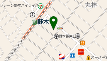 和風スナックことぶきの地図画像