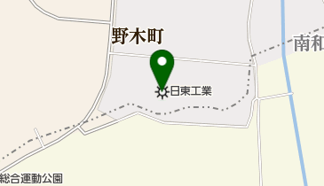 日東工業株式会社栃木野木工場の地図画像
