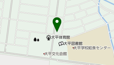 栃木市 大平児童館の地図画像