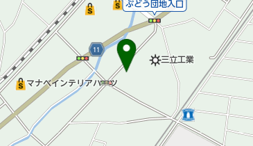 三立工業株式会社の地図画像