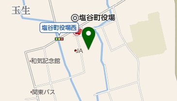 しおや土地改良区の地図画像