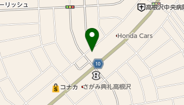 開倫塾高根沢校の地図画像