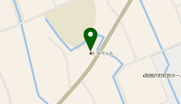 栃木トヨペット株式会社高根沢店の地図画像