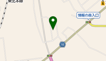 株式会社三進の地図画像