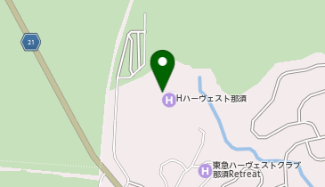 那須国際カントリークラブの地図画像