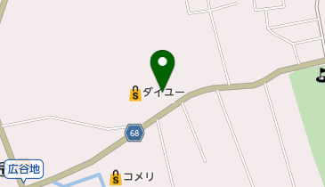 広谷地オートの地図画像