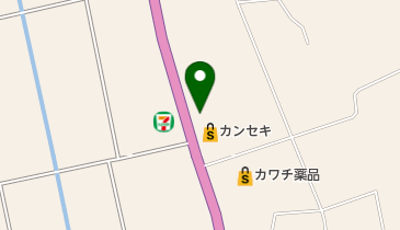 花ぐるまの地図画像