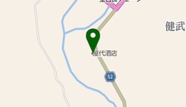 屋代酒店の地図画像