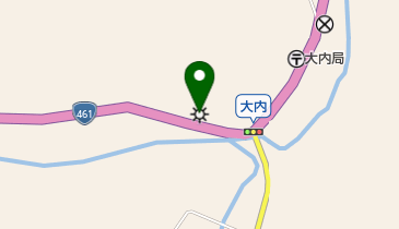 大内製茶工場の地図画像